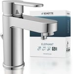 Sch&uuml;tte Waschtischarmatur ELEPHANT inkl. Exzenter, Marken-Mischd&uuml;se, leichte