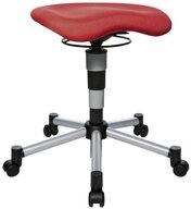 TOPSTAR Sitzhocker Topstar BAL27 Arbeitshocker BODY BALANCE 20 - rot
