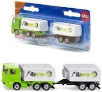 SIEPER Modellauto siku LKW Tankwagen mit Anh&auml;nger 1:87