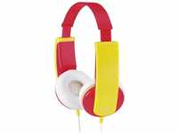 JVC JVC HA-KD5-R-E Kinder On Ear Kopfhörer kabelgebunden Rot, Gelb Laut...