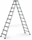 Zarges T-Gleiter ZARGES Comfortstep B - LM-Stufen-Stehleiter 2 x 10 Stufen