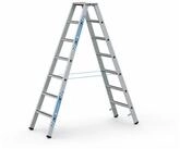 Zarges T-Gleiter ZARGES Saferstep B - LM-Stufen-Stehleiter 2 x 7 Stufen