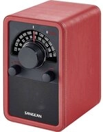 Sangean WR-15BT Tischradio UKW, MW AUX, Bluetooth&reg; Rot WR-15 BT RED LEATHER...