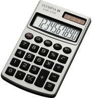 Olympia Taschenrechner Olympia LCD 1110 Taschenrechner Silber Display...