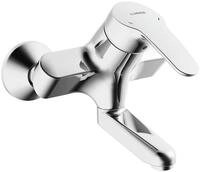 HANSA Waschtischarmatur Hansamix Einhand-Wandbatterie m. Auslaufentleerung