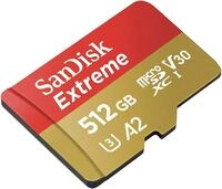 Sandisk SanDisk Extreme 512GB microSDXC MemoryCard SD Adapter Rescue ProDeluxe