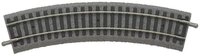 PIKO Modelleisenbahn-Set Bogen mit Bettung R1, 360 mm, VE 6 55411