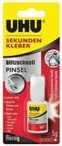 UHU Bastelkleber UHU Sekundenkleber blitzschnell Pinsel fl&uuml;ssig 5 g