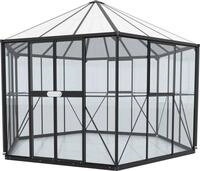 Vitavia Gew&auml;chshaus Juno 9000, mit Stahlfundamentrahmen, BxTxH: 336 x 383,3 x...
