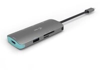 I-TEC Laptop-Dockingstation USB-C Metal Nano Dockingstation 4K HDMI, + Power...