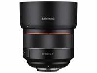 Samyang AF 85mm F1,4 F für Nikon F Teleobjektiv