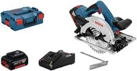 Bosch Professional Akku-Handkreiss&auml;ge GKS 18V-57 G, Set, 18 V, 57 mm, inkl. 2...