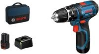 Bosch Professional Akku-Schlagbohrschrauber GSB 12V-15, (Set), inkl. 2 Akkus und