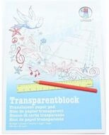 Folia Notizblock Transparentpapier 80 g/qm, 25 Blatt