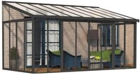 Palram - Canopia Wintergarten Sanremo, BxT: 556x277 cm, (1-St), 100 %...