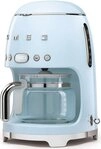 Smeg Filterkaffeemaschine DCF02PBEU, 1,4l Kaffeekanne, Papierfilter 1x4, inkl.