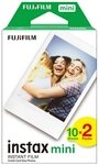 FUJIFILM Sofortbildfilm Instax Mini Film Doppelpack, (20-St)