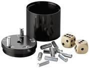 BestSaller Spiel SUPER SIX, W&uuml;rfelspiel, 36 Spielst&auml;bchen & 2 W&uuml;rfel