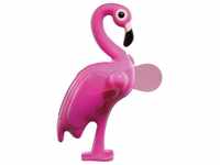 Cilio Tischventilator Mini Ventilator Flamingo Pink mit 2 Batterien Hand-