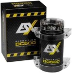 ESX DC500 0.5 Farad Puffer-Kondensator mit integriertem Verteilerblock...