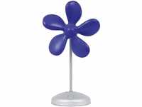 Sonnenkönig Tischventilator Flower Fan blau, 3 Ventilationsstufen, einfache