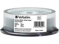 Verbatim Blu-ray-Rohling 25 Rohling M-Disc Blu-ray BD-R XL full printable 100GB...