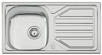 Naber Edelstahlsp&uuml;le Nava 2 Edelstahl, 78/43,5 cm