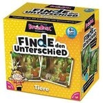 BrainBox Spiel BrainBox - Finde den Unterschied Tiere