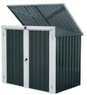 Zelsius Garten-Ger&auml;teschrank Gartenschrank 158 x 101 x 134 cm, Anthrazit,...