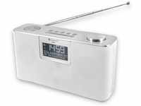 Soundmaster DAB700WE tragbares Digitalradio DAB+ USB SD Bluetooth Streaming 2x6...