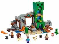 LEGO® Konstruktionsspielsteine Minecraft 21155 Die Creeper™ Mine, (834 St)