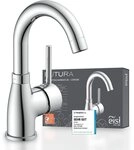Eisl Waschtischarmatur Futura Wasserhahn mit Energiesparfunktion Cold Start,