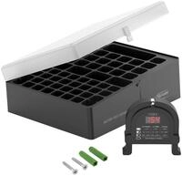 ANSMANN AG Batteriebox inkl. Tester f&uuml;r 56 Batterien AAA, AA, 9V Akku
