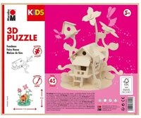 Marabu 3D-Puzzle Marabu KiDS 3D Puzzle Feenhaus, Puzzleteile
