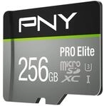 PNY SD MicroSD XC Card PNY Pro Elite - Speicherkarte - 256GB Speicherkarte (256 GB