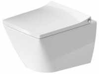Duravit WC-Komplettset DU Wand-WC Viu Compact 480mm, Weiß Tiefs