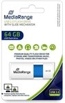 Mediarange Mediarange USB Stick 64GB Speicherstick Color Edition blau USB-Stick