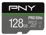 PNY PRO Elite Speicherkarte (128 GB, UHS Class 3, 100 MB/s Lesegeschwindigkeit)
