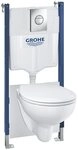 Grohe WC-Komplettset Grohe Wand-WC Komplettset Solido Compact chrom