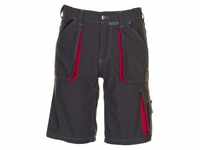 Planam Shorts Shorts Basalt anthrazit/rot Größe XXL (1-tlg)