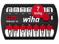 Wiha Bit-Set BitBuddy (42116) - 8 tlg., TY-Bit 49 mm, PH, PZ, TORX 1/4 E6,3,...