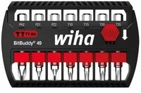 Wiha Bit-Set Bit Set BitBuddy&reg; TY-Bit 49 mm Phillips, Pozidriv, TORX 42117