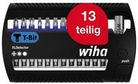 Wiha Bit-Set XLSelector (41831) - 14 tlg., T-Bit 50 mm PH, TORX, Sechskant 1/4"...