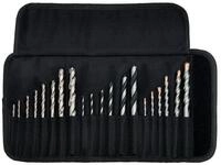 metabo Bohrersatz, Bohrersortiment-Rolltasche SP, 20-teilig