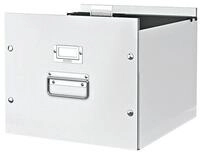 LEITZ Aufbewahrungsbox Click & Store, mit erh&ouml;hter Vorder- und R&uuml;ckseite