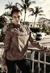 URBAN CLASSICS Outdoorjacke Ladies Pattern Pull Over Jacket &Uuml;berziehjacke Damen