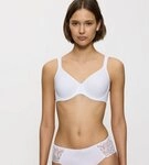 Triumph B&uuml;gel-BH Modern Soft+Cotton W mit dezenten Glanz-Streifenmuster und breiten