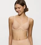 Triumph B&uuml;gel-BH Modern Soft+Cotton W mit dezenten Glanz-Streifenmuster und breiten