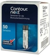 contour Blutzucker-Teststreifen CONTOUR Next Sensoren Teststreifen 100St PZN 08884487