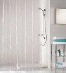 Kleine Wolke Duschvorhang Claro Breite 180 cm, H&ouml;he 200 cm